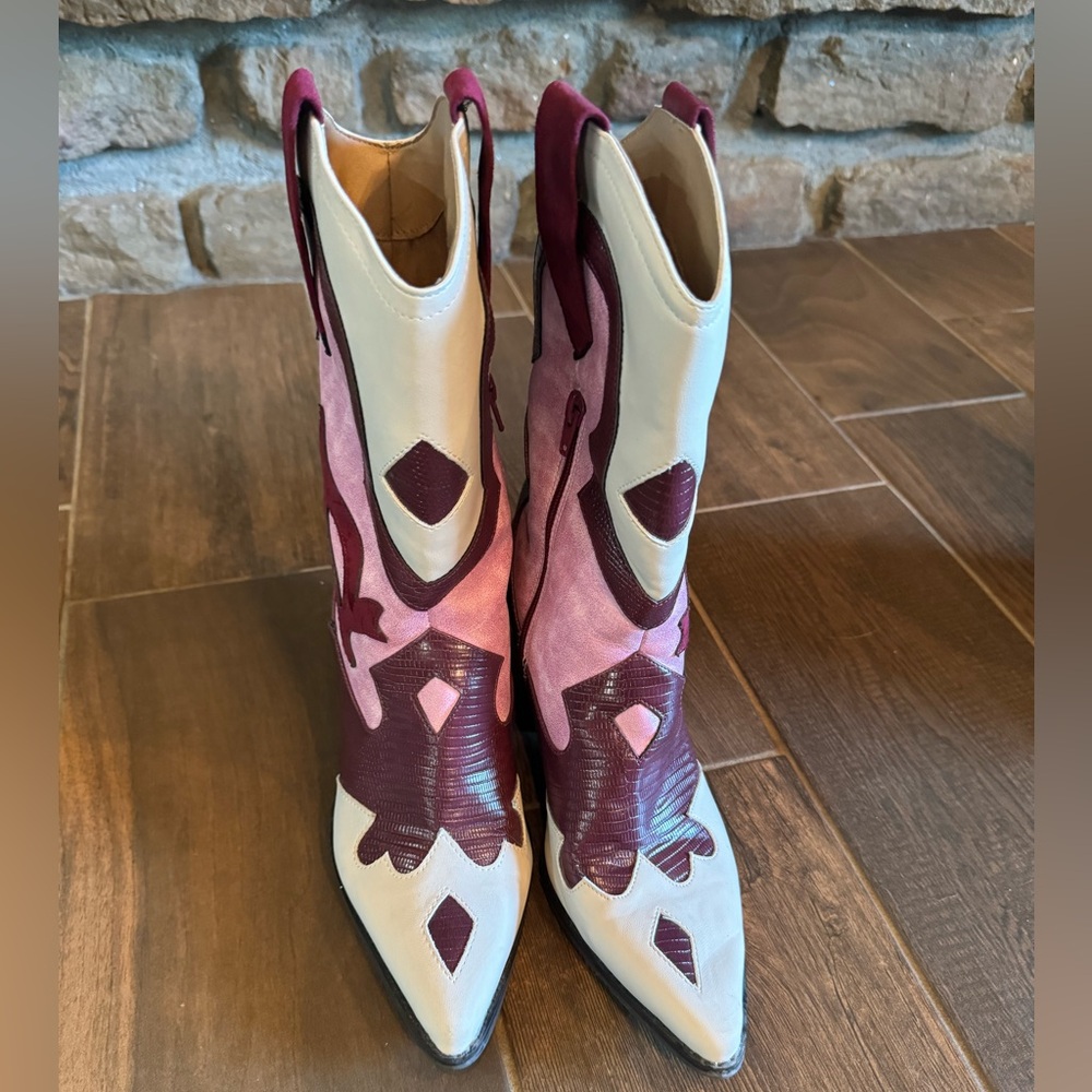 Cowboy boots. ShuShop brand size 9